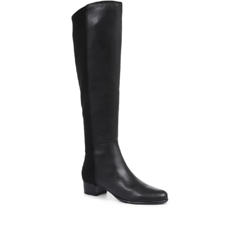 Brescia Leather Knee Boots - BRESCIA / 318 958