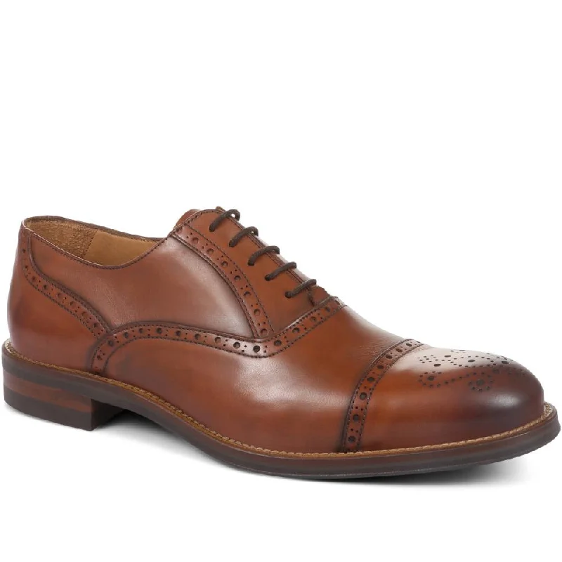 Conti Leather Oxford Shoe - CONTI / 321 134