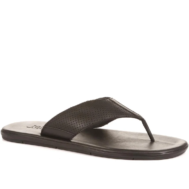 Emmett Leather Toe Post Sandals - EMMETT / 318 612