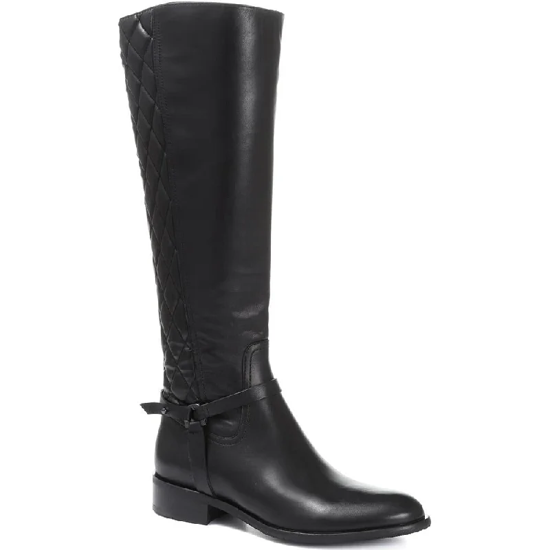 Quilted Leather Knee High Boot - MKOC30501 / 317 091