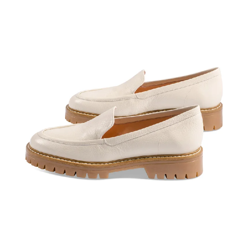 S-3778 Oatmilk Leather Honey Sole S24