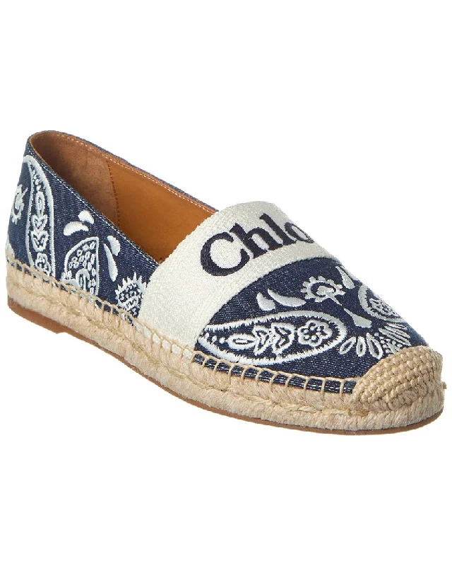 Chloé Piia Canvas Espadrille