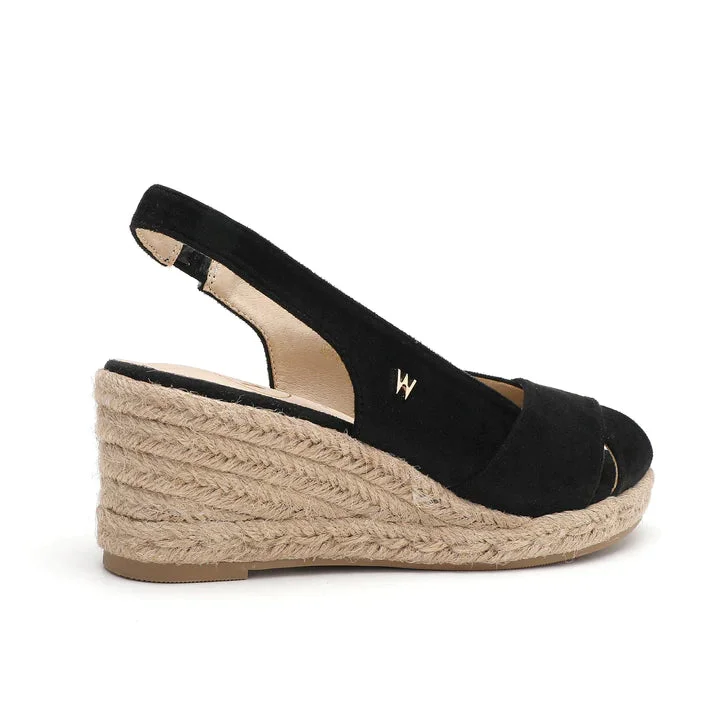 Zoey Black Espadrilles